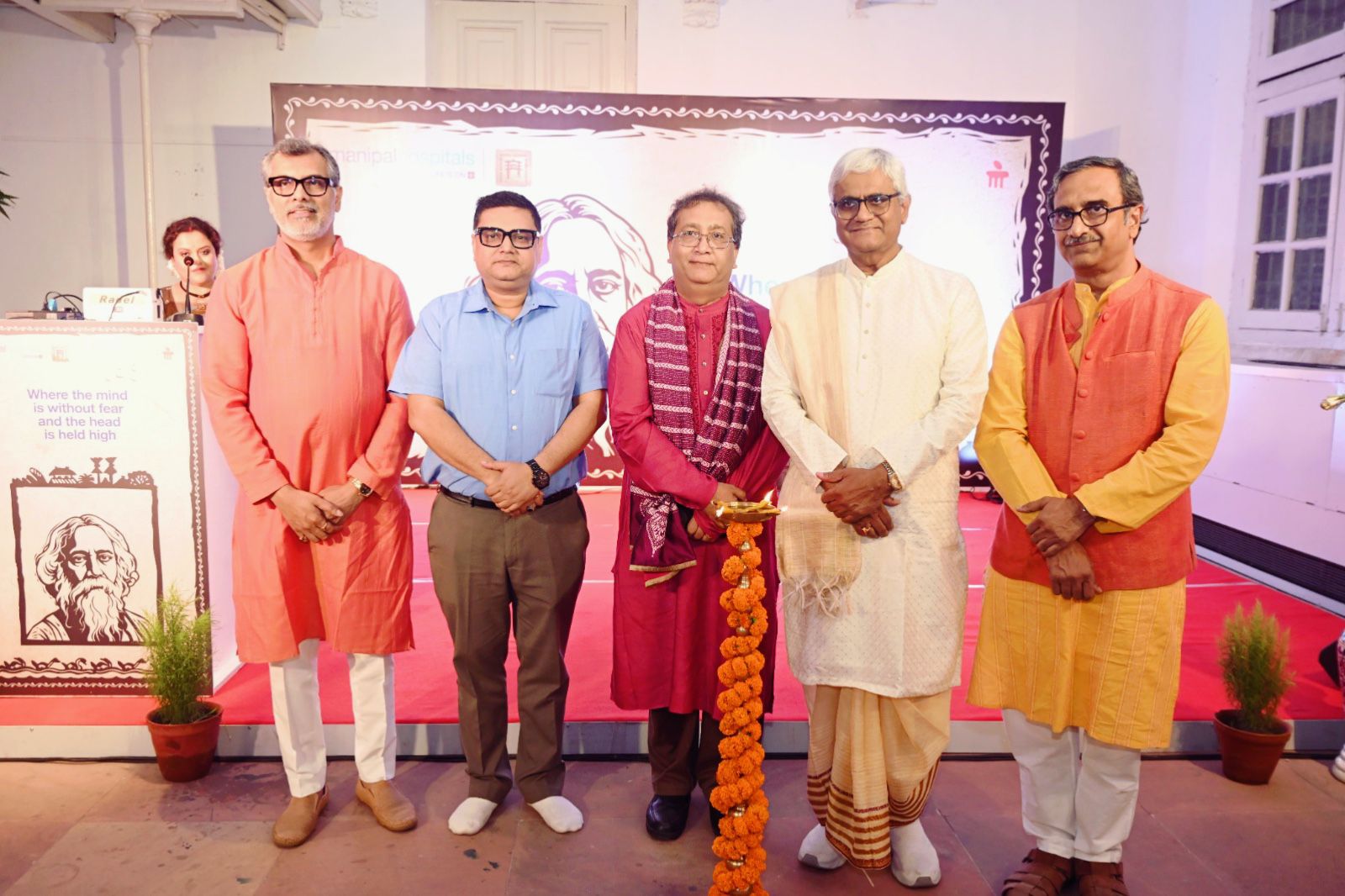 Manipal Hospitals Kolkata Celebrates Rabindra Jayanti with an Evening of Art, Music and Poetry at Indian Museum